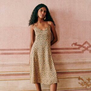 Sezane Marguarita Dress - Leopard
